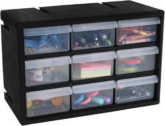 Sadstory 9-Drawer Plastic Drawer Storage Cabinet by Sadstory