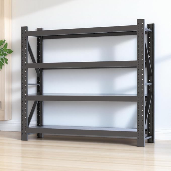 5000lbs Load Capacity, Heavy Duty 4-Tier Steel Shelving Unit, Adjustable by Unknown