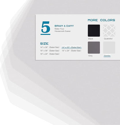 BRIAN & DANY Wire Shelf Liner 14" X 30", Heavy Duty Shelf Liners - Image 6
