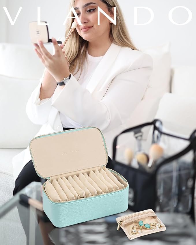 Vlando Travel Jewelry Organizer - Image 6