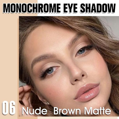 Light Nude Single Matte Eyeshadows Makeup, Neutral Powde Eye Shadow - Image 2
