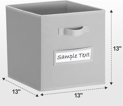 13x13 storage cube bins Foldable Fabric storage cubes - Image 2