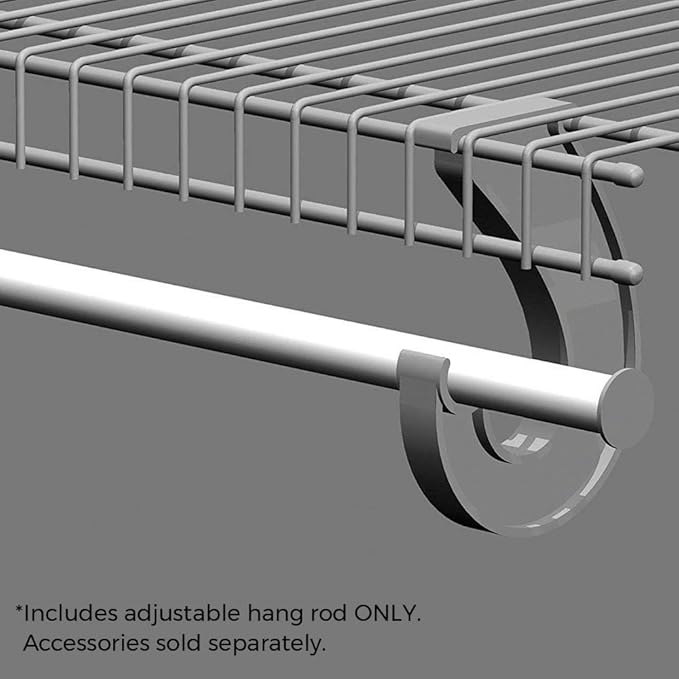 ClosetMaid 2050 Super Slide Adjustable Hanging Closet Rod - Image 2