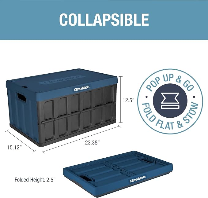 CleverMade Collapsible Storage Bins - Image 2