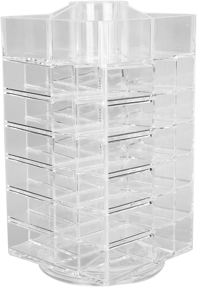 Dioche Large Capacity Rotating Cosmetic Lipstick Tower Display Stand - Image 6