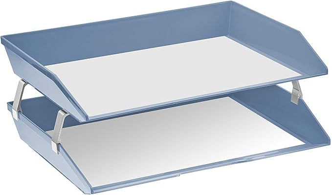 Acrimet Facility 2 Tier Letter Tray, Side Load, Letter Size/A4, Desktop File - Image 2