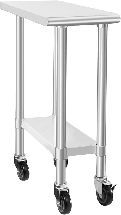 HARDURA Stainless Steel Commercial Table Prep & Work Table by HARDURA