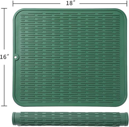 Silicone Dish Drying Mat for Multiple Usage, Easy clean, Eco-friendly, - Image 2