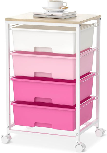 Utility-Rolling-Craft-Storage-Cart-Organizer by SYKIARIOL