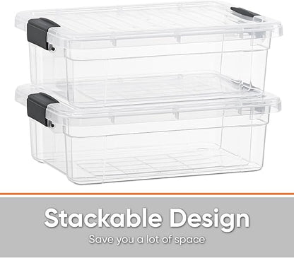 Superio Clear Storage Boxes - Image 4