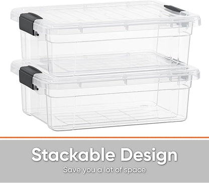 Superio Clear Storage Boxes - Image 3