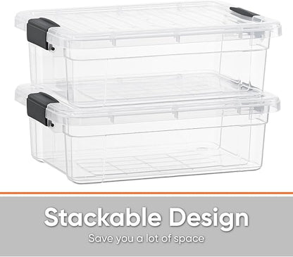 Superio Clear Storage Boxes - Image 4