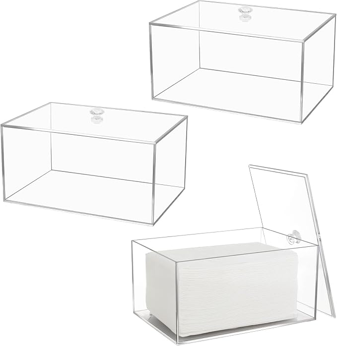 3 Pcs Dry Sheet Container, 7.28x5.04x3.74Inch by INTERWARM
