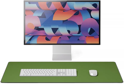 Jotsome Leather Desk Pad Mat, Non-Slip Desk Blotter Pad - Image 3
