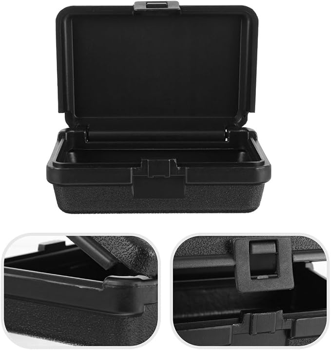 SHOWERORO 2pcs Small Waterproof Portable Tool Storage Box Heavy Duty Tool - Image 7
