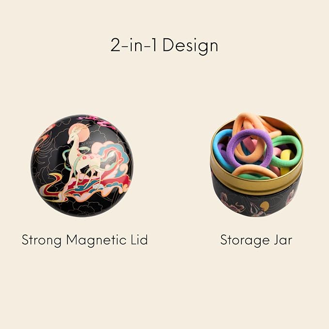 Magnetic Bobby Pin Holder, 2-in-1 Design Bobby Pins Collector and Storage - Image 6