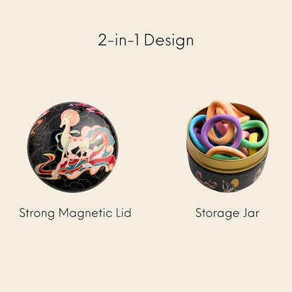 Magnetic Bobby Pin Holder, 2-in-1 Design Bobby Pins Collector and Storage - Image 6