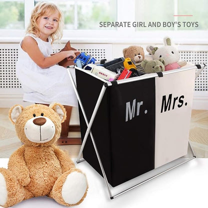 Nicesail Laundry Hamper 2 Section - Image 4