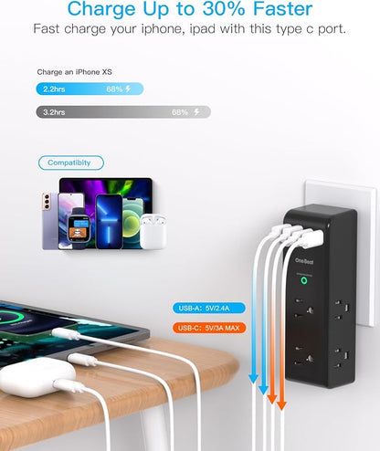 Surge Protector Outlet Extender - Image 4