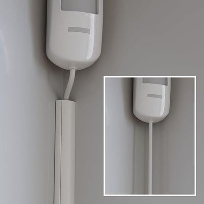 D-Line 30ft White Corner Cable Concealer Multipack, Floor Wire Hider, Quarter - Image 5