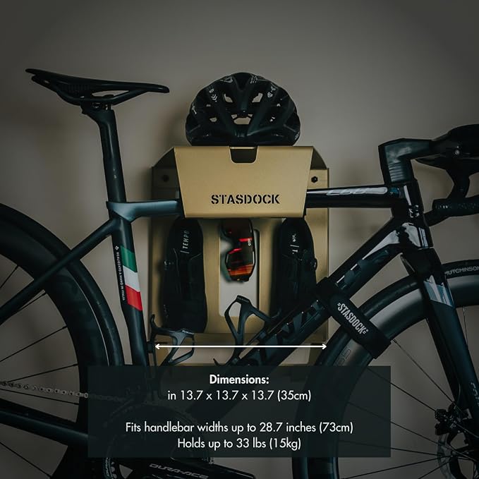 Stasdock Wall Bike Rack | Bike Storage Wall Mount System | - Image 5