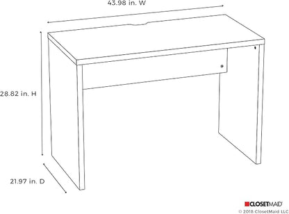 ClosetMaid 43.8 in. W Home Office Desk - Image 3