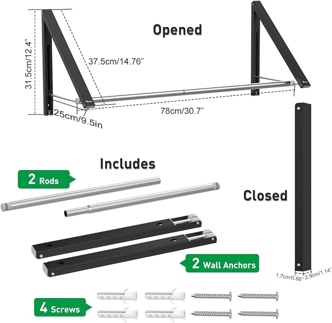 Retractable Clothes Rack - Image 5
