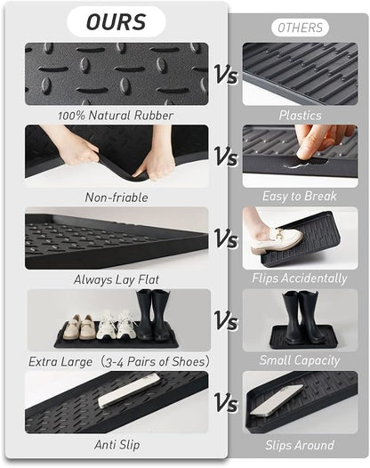 SUPENUIN Boot-Tray Heavy Duty Rubber Mat - Image 5
