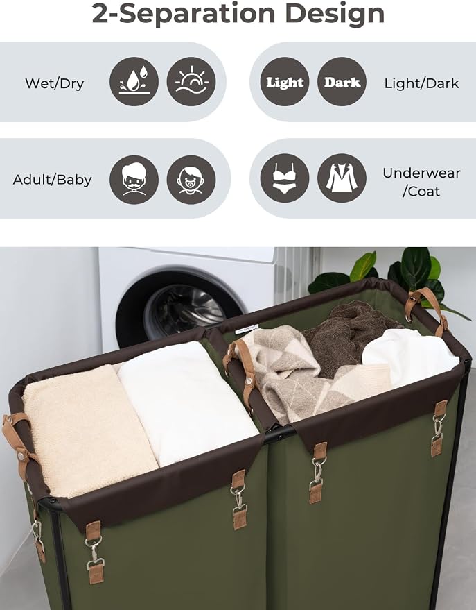 StorageWorks 390L Extra Large Lanudry Hamper - Image 4