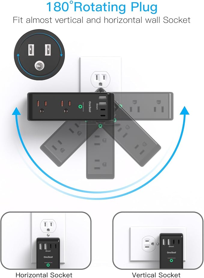 Surge Protector Outlet Extender - Image 3
