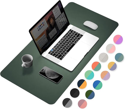 YSAGI Dual-Sided Desk Pad Protector, 31.5" x 15.7" Desk Mat by YSAGi