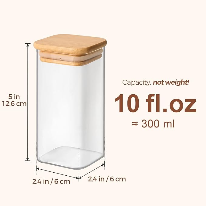 ComSaf 6Pcs 10 oz Large Spice Jars - Image 3
