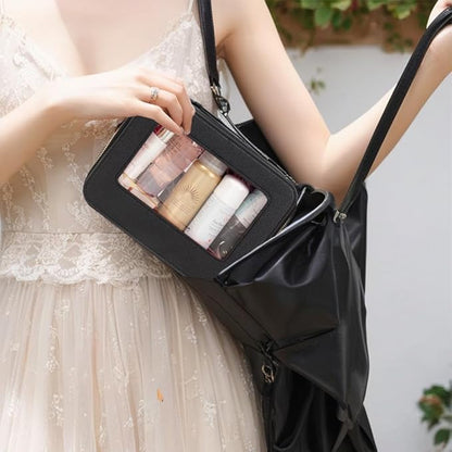 Travel Clear Makeup Bag Set, TSA Approved Cosmetic Bag Case - Image 4