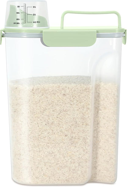 TBMax Airtight Rice Container 10 Lbs, Cereal Dispenser, Pet Cat Dog Food by TBMax