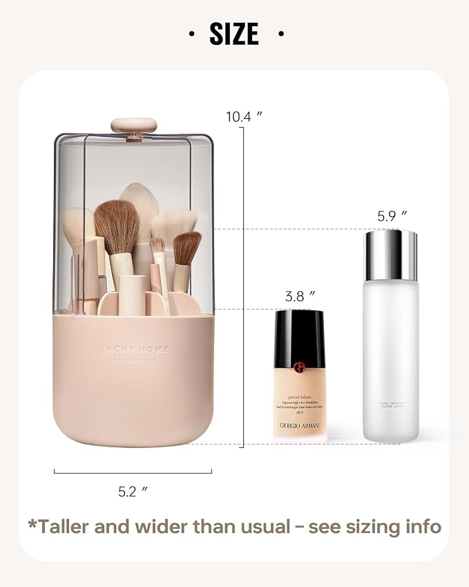 EACHY Makeup Brush Holder 360° Rotating - Image 5