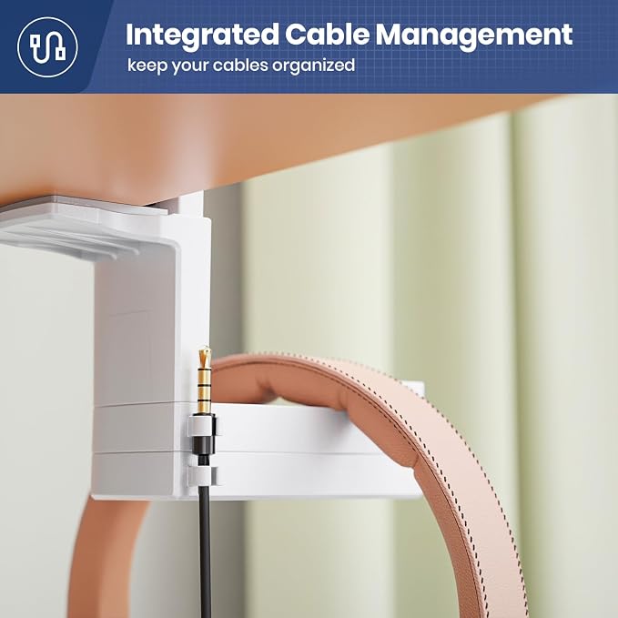 Dual Headphone Stand Holder - Image 6