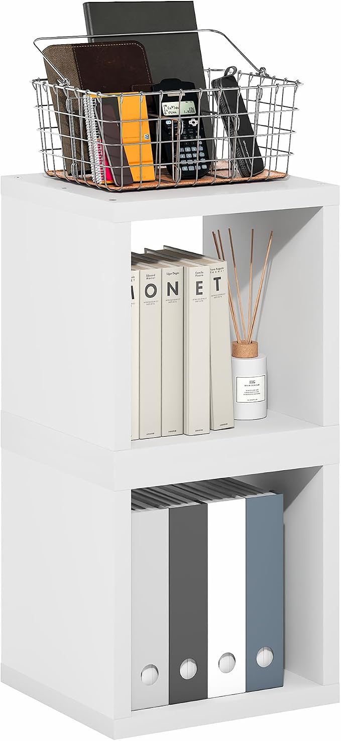 Furinno Cubicle Book Shelf, Cube Storage Organizer Bookcase by Furinno-FitsYourSpaceFitsYourBudget