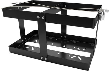 Upgrade Fuel Jug Holder, Fits Two 5 Gallon | Gas Can Holder by XSKLBZA