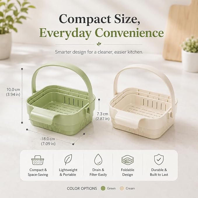 Foldable Hanging Kitchen Sink Drain Basket, 2027 New Faucet Hanging Strainer - Image 7