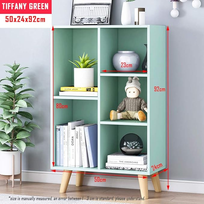 IOTXY Wooden Open Shelf Bookcase - Image 2