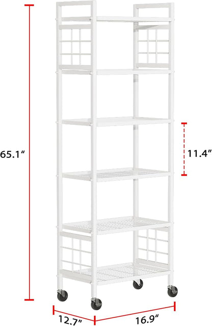 GIOTORENT 6-Wire Standing Storage Shelf - Image 3