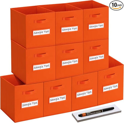 13x13 storage cube bins Foldable Fabric storage cubes by Artsdi