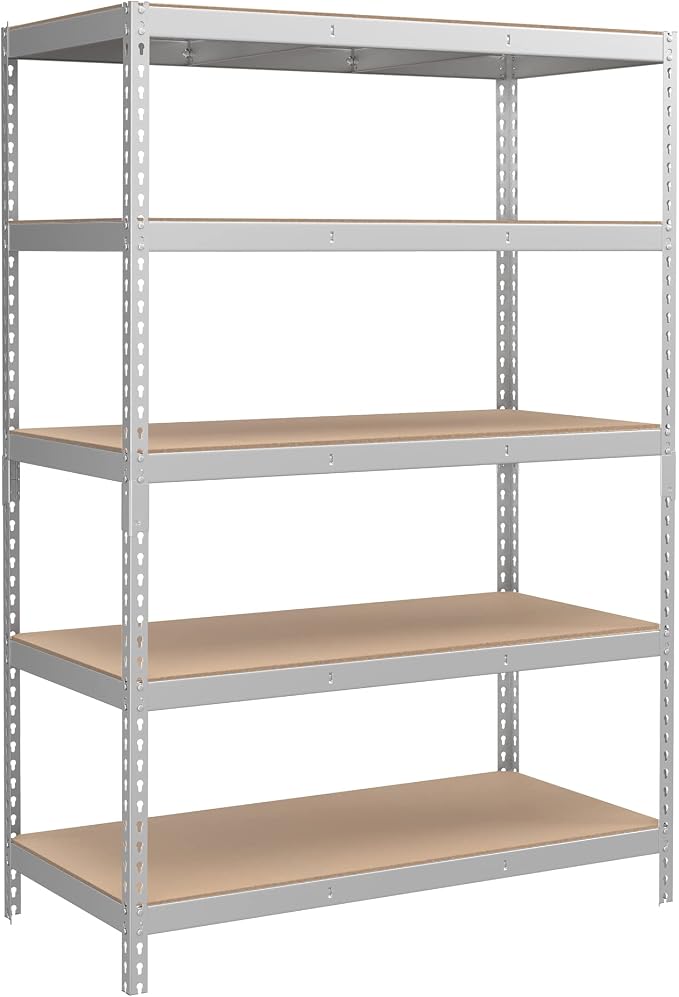 SONGMICS 5-Tier Storage Shelves, Load 2310 lb, Garage Storage, Boltless Assembly by SONGMICSbySONGMICSHOME
