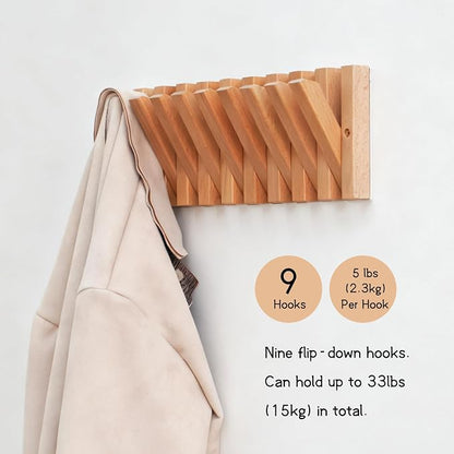 Coat & Hat Hooks Wall Mount - Image 4