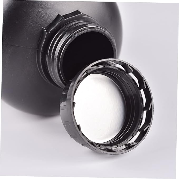 GARVALON 4pcs Black Plastic Engineering Containers Lightweight Acidproof and - Image 9