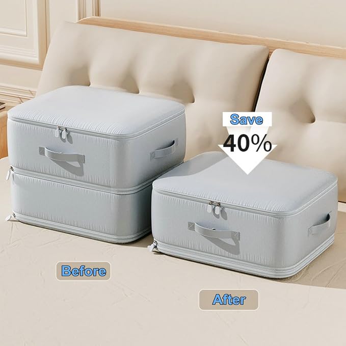 Ultra Space Saving Self Compression Organizer, 2025 New Large Capacity Storage - Image 4