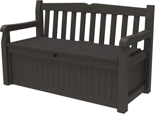 Keter Solana 70 Gallon Storage Bench Deck Box by Unknown