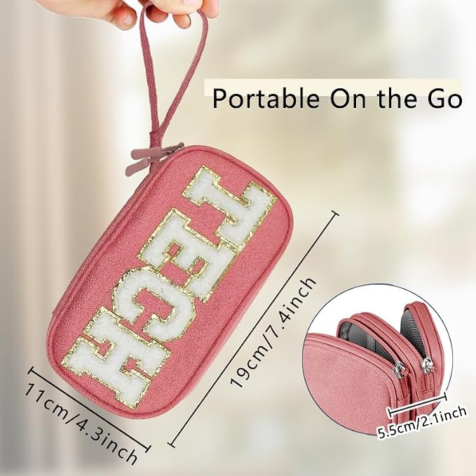 COSHAYSOO Cord Charger Organizer Travel Case Traveling Trip Gifts - Image 2