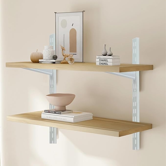 10 Pack 15‑Inch Adjustable Wire Shelf Brackets – Heavy‑Duty Double‑Track Closet - Image 7