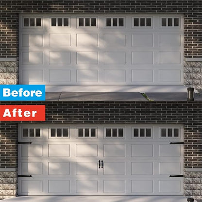 ZEKOO Garage Door Magnetic Decorative Hardware Kit Garage Door Magnets Accents - Image 6